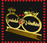 Customized Name Ring Platter | Acyrlic Couple Name | Personalized
Engagement Ring Platter Table Top - BBD GIFTS